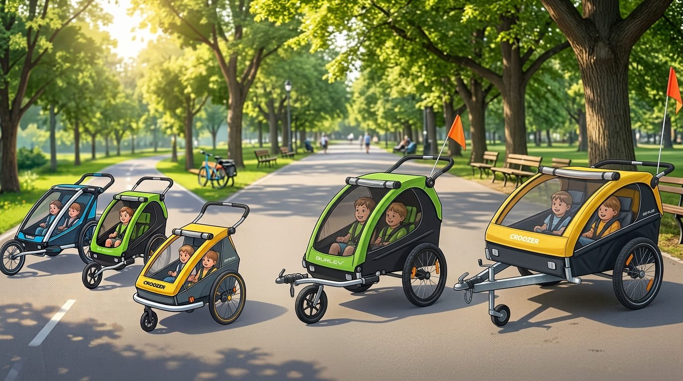 Remorque vélo pour enfant