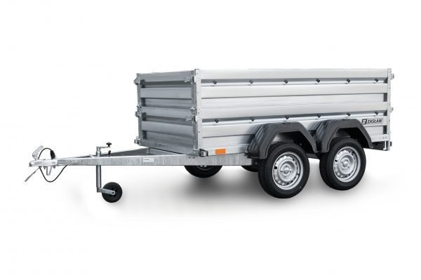Remorque 2 essieu 750 kg ZASLAW 265T – 2,65 X 1,32 M GRILLAGÉE – Image 3