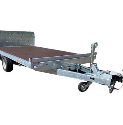 Remorque plateau ÉRDÉ PLBH 340 – 3,45 X 1,85 M – 1350 KG