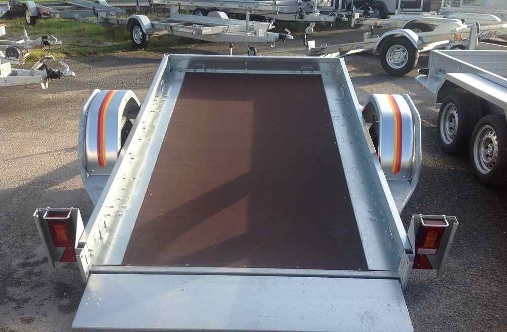 Remorque plateau MECANOREM - RPMS 455 F - PTAC : 750 Kg - 1 essieu freiné - 250 x 150 cm – Image 4