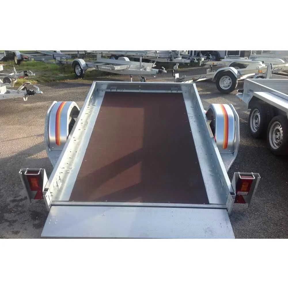 Remorque plateau MECANOREM RPMS 601 F - PTAC : 1000 Kg - 1 essieu freiné - 305 x 170 cm – Image 3