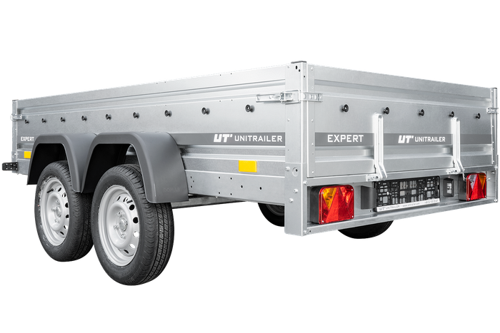 Remorque voiture 2 essieux 264×150 EXPERT 2615/2 PTAC 750 KG – Image 8
