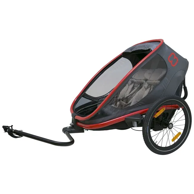 Remorque velo pour enfant Hamax Outback One navy white – Image 8