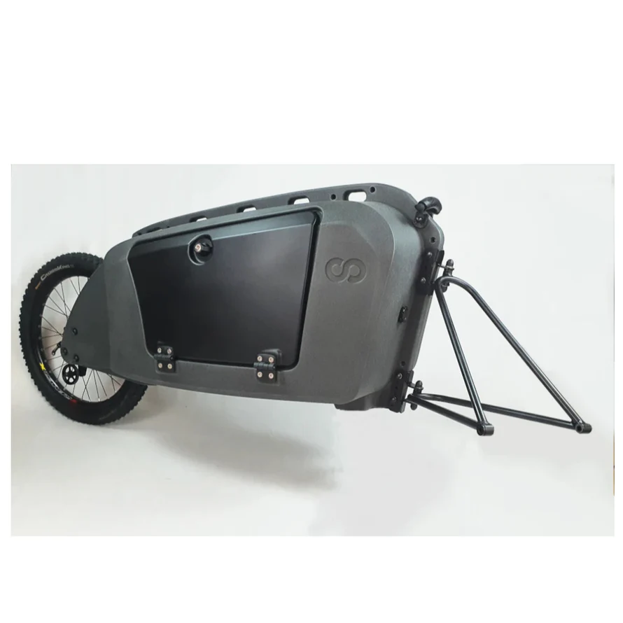 Remorque pour chien vélo sur axe de roue Kern SolarMoov – Image 5