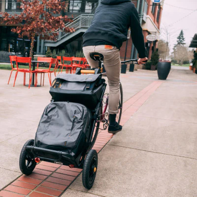 Remorque velo pliable pour courses à vélo Travoy Burley – Image 6