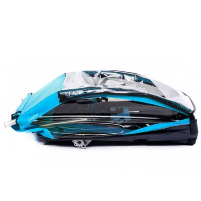 Remorque poussette 2 enfants pour vélo Thule Chariot Coaster XT – Image 6