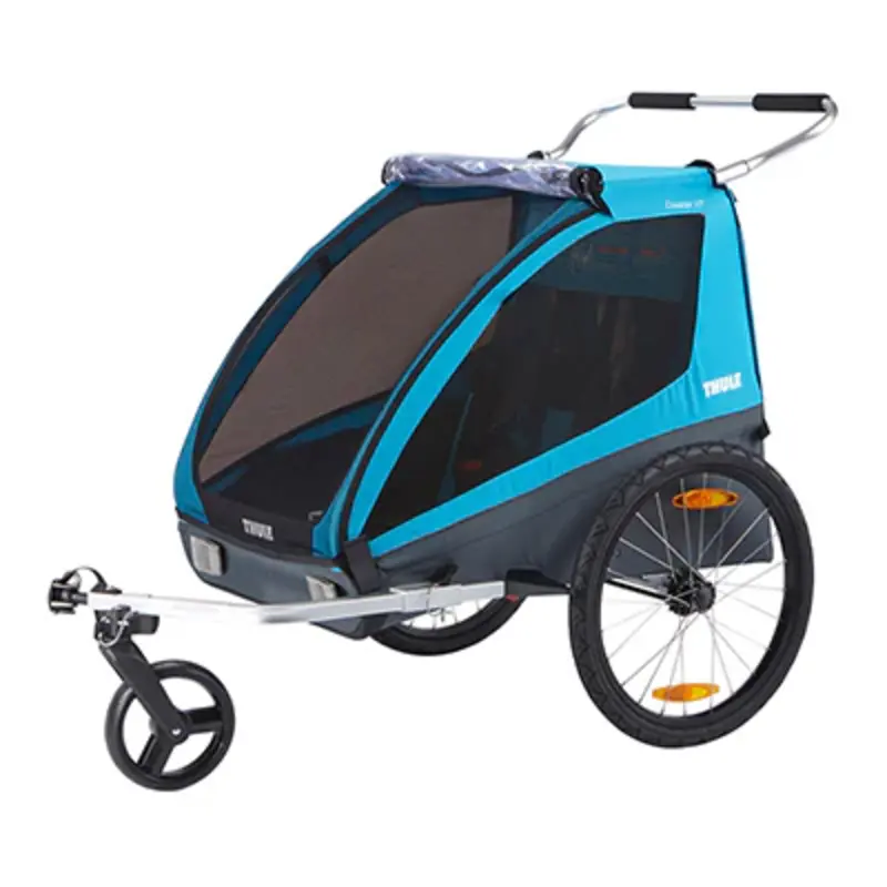 Remorque poussette 2 enfants pour vélo Thule Chariot Coaster XT – Image 7