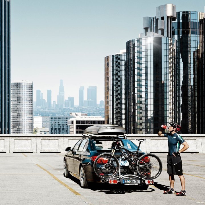 Porte vélo sur attelage Thule EuroWay G2 2 Vélos – Image 2