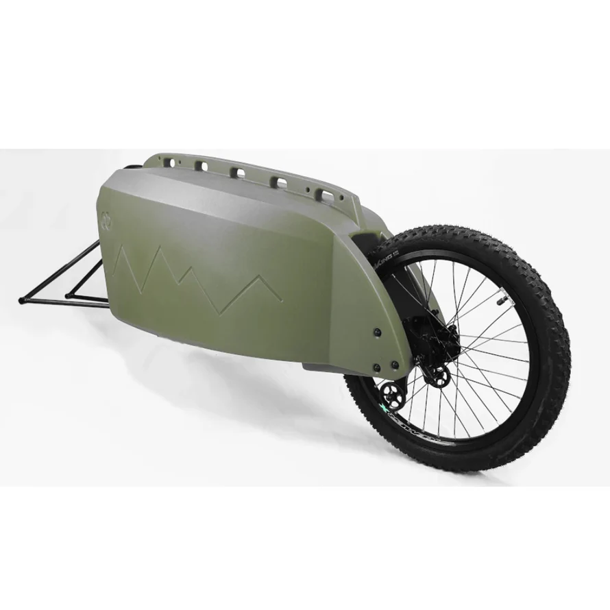 Remorque pour chien vélo sur axe de roue Kern SolarMoov – Image 2